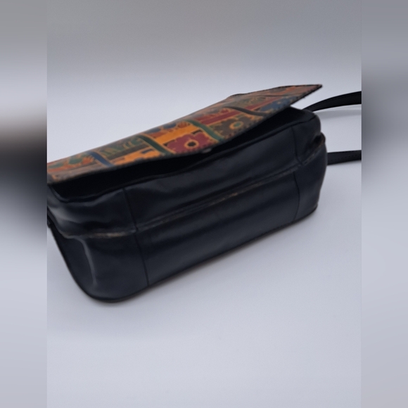 Patricia Nash Leather Venezia Floral Block Crossbody/Shoulder Bag - Picture 10 of 15